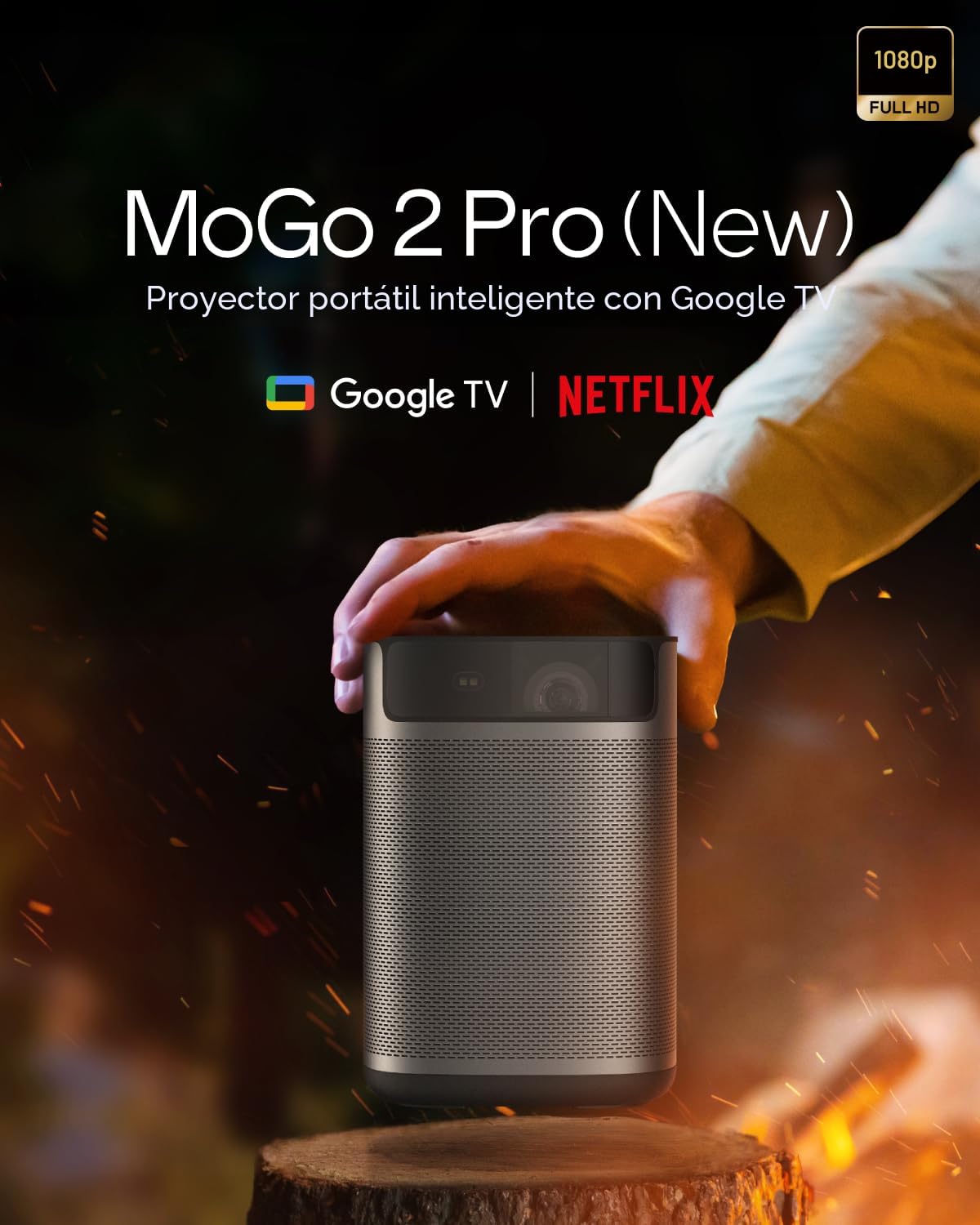 Amazon.com: XGIMI Proyector portátil MoGo 2 Pro (nuevo) 1080P
